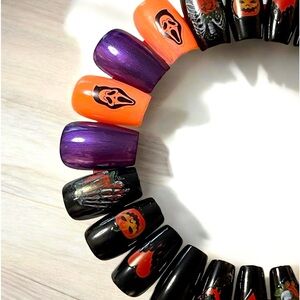 🎃 Halloween 👻 Glamour false nails 26 Pcs.